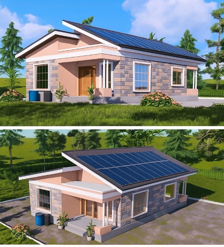 Solar-powered home, Karisa's vision for Kilifi farming families